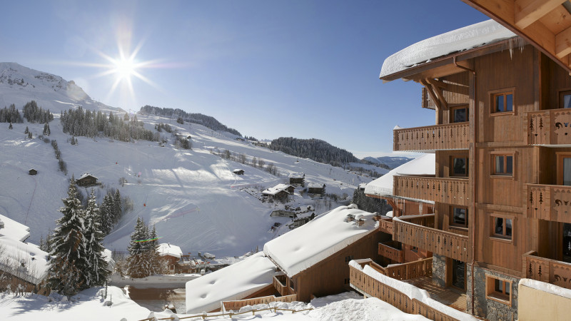 CGH Résidences & Spas Le Village de Lessy - La Résidence en hiver