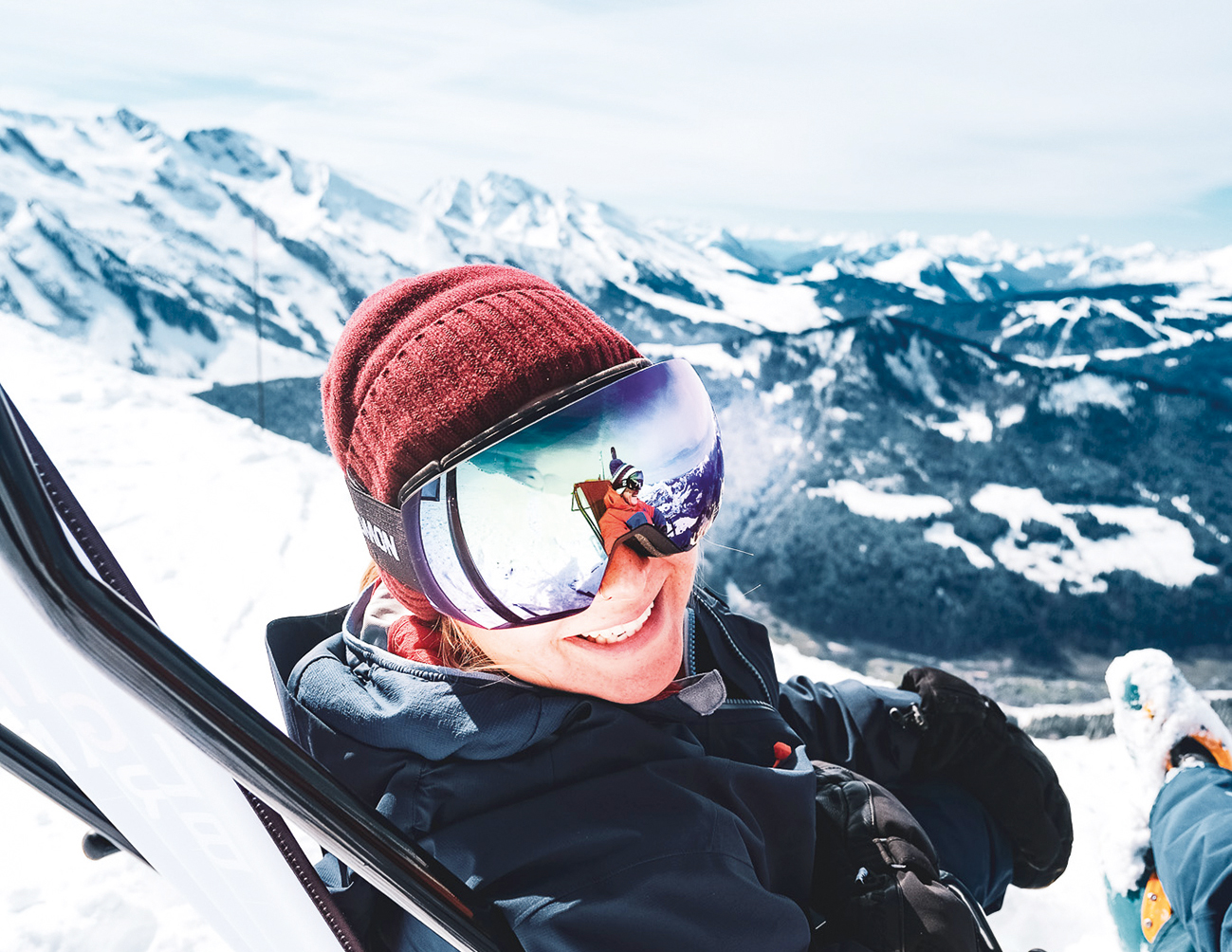 Glacier : la lunette de ski la plus stylée de l'hiver –