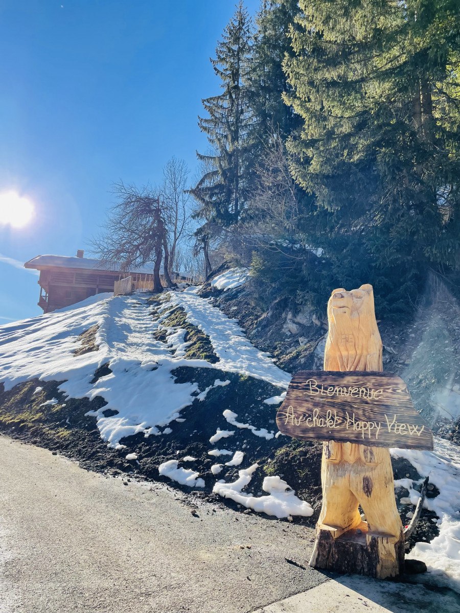 Accès chalet
