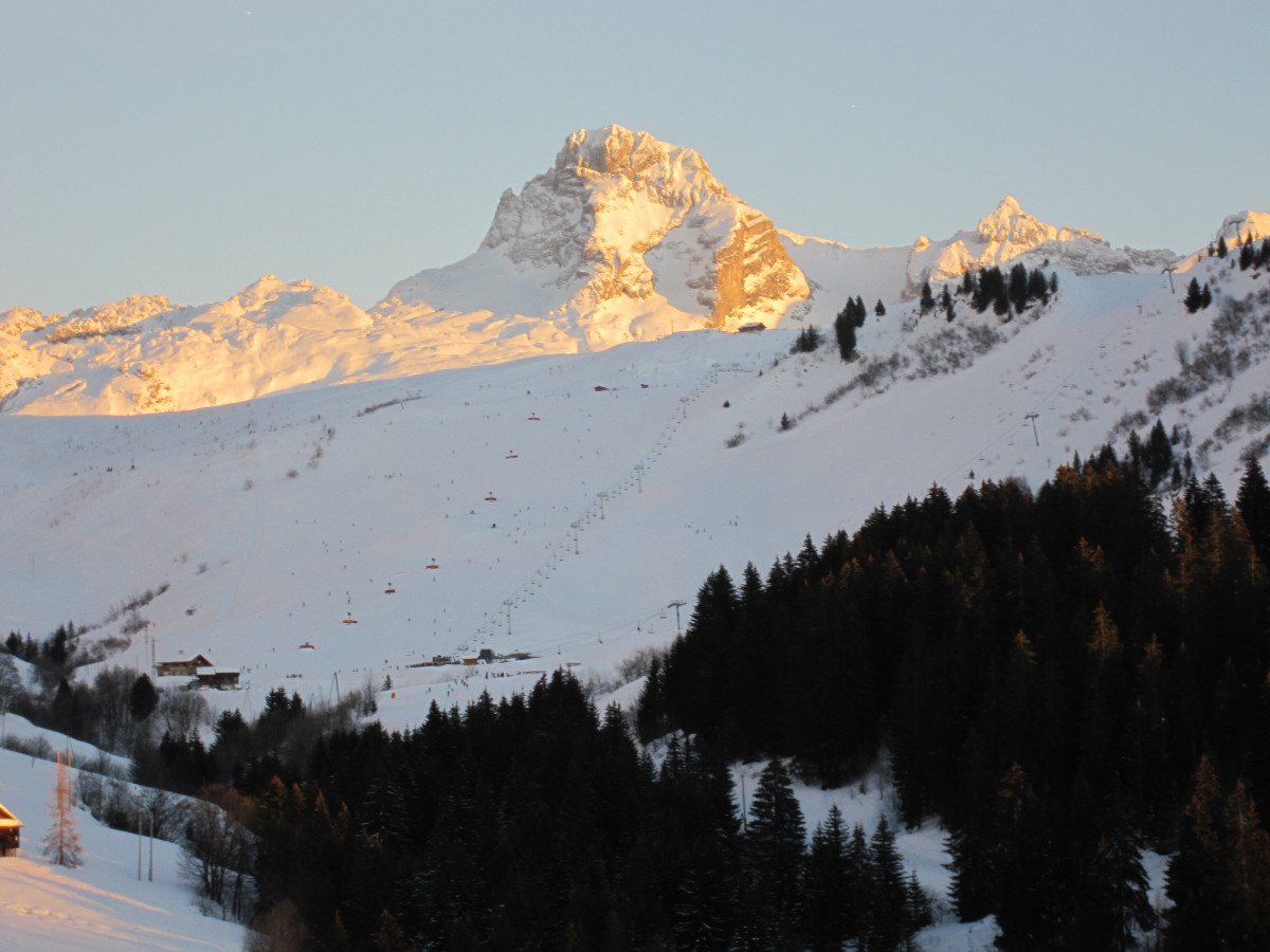 Vue hiver / Winter view - Chanteneige 1 - Le Grand-Bornand