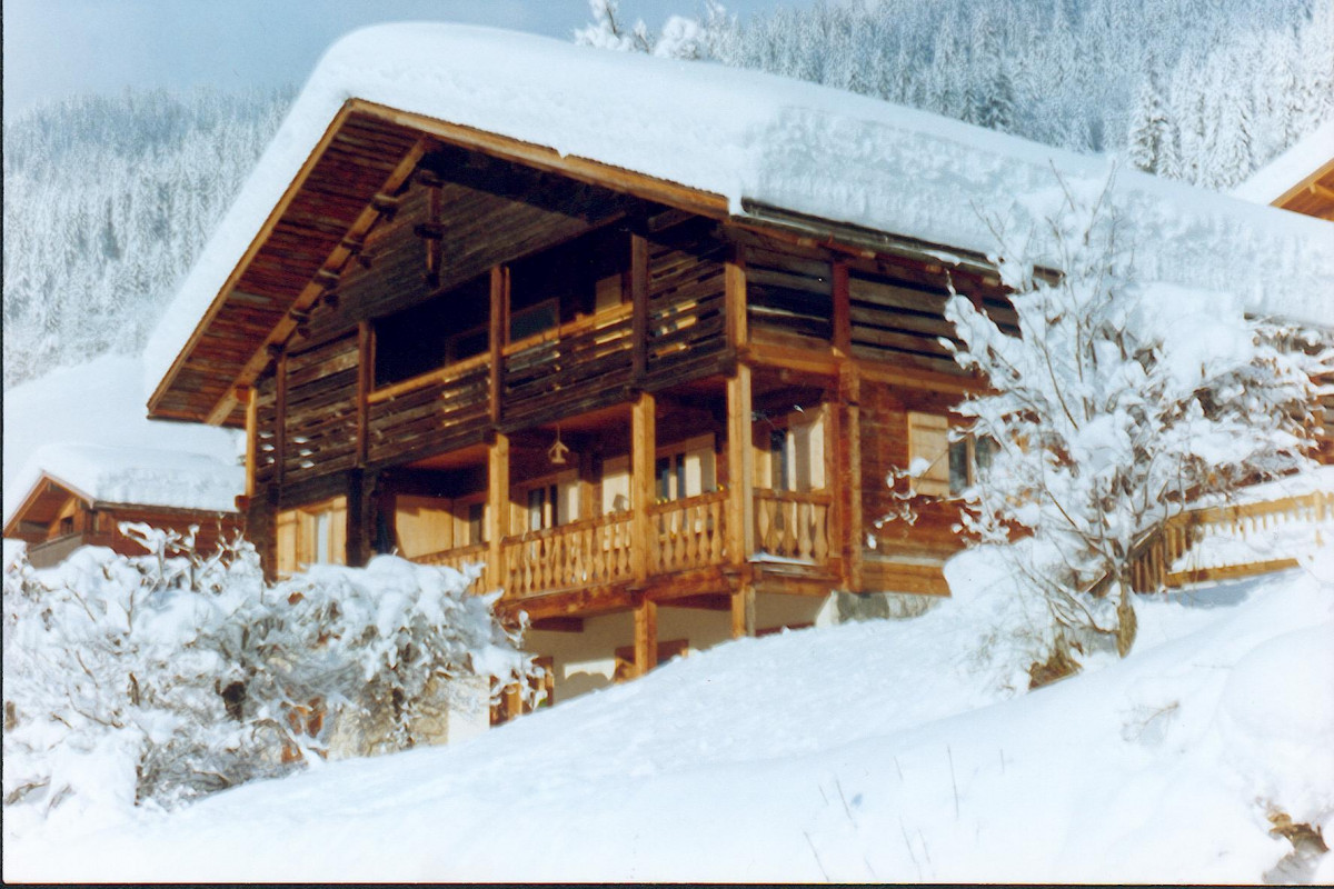 Extérieru chalet hiver/Outside winterchalet-Buissière n°1-Le Grand-Bornand