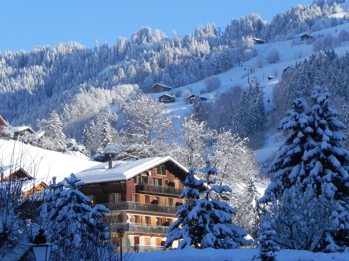 location la roseraie 3 pièces + cabine 5 personnes le grand bornand village