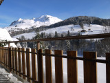 Vue balcon hiver/ Winter view- Bachal n° 3 - Le Grand-Bornand