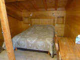 Chambre avec lit double/Bedroom with a double bed-Rosset Joly-Le Grand-Bornand