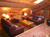 Séjour avec canapés/Living room with sofas-Au Bon Vieux Temps n°1-Le Grand-Bornand