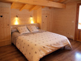 Chambre lit double/ Bedroom - Chalet la Perle des Neiges - Le Grand-Bornand