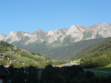 Vue paysage été / View of the countryside during summer - Tilleuls - Le Grand-Bornand