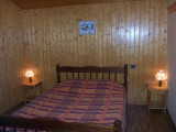 Chambre avec lit double/Bedroom with a double bed-Charvin n°2-Le Grand-Bornand