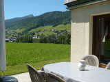 Terrasse/ Terrace -Chez Hudry Laurent - Le Grand-Bornand