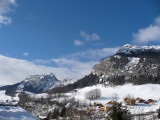 -Dryade-Le Grand-BornandVue depuis appartement hiver/View from the appartment winter