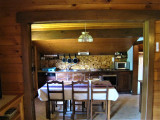 Salle à manger et cuisine/Dining room and kitchen-Bris'orage-Le Grand-Bornand