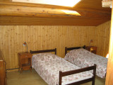 Chambre avec lits simples/Bedroom with single beds-Saint Olivier-Le Grand-Bornand