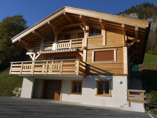 Extérieur chalet été/Oustide summer chalet-Chalet Panorama-le Grand-Bornand