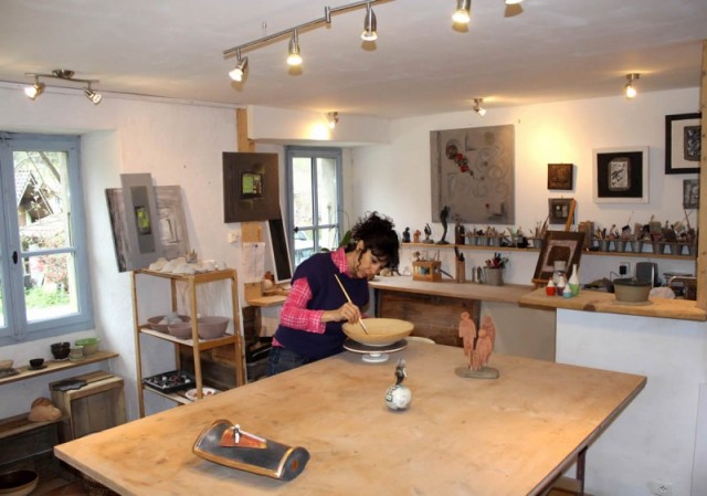 Atelier de poterie