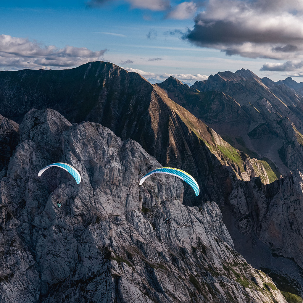 parapente-ouverture-rm - © M. Giacometti